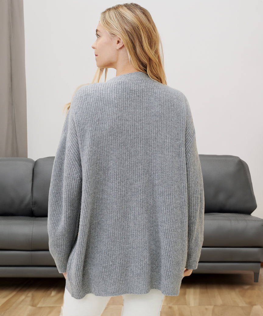 Soft Open Front Cardigan