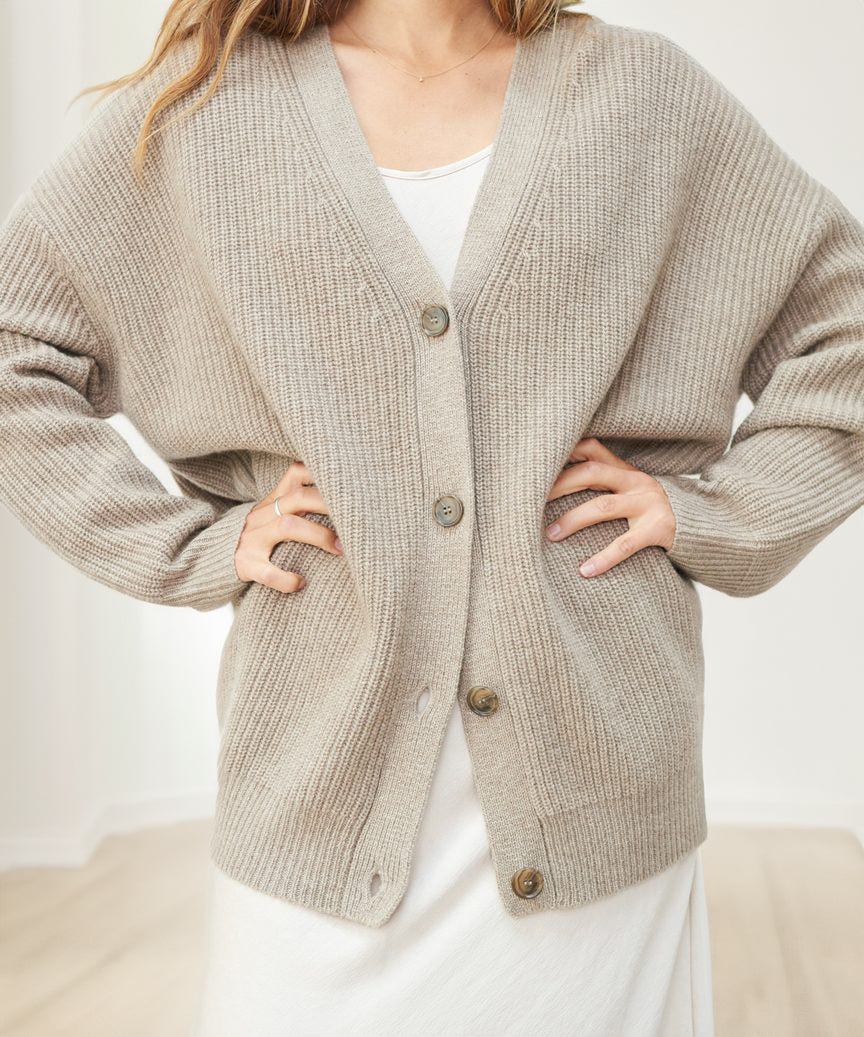 Soft Open Front Cardigan