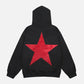 Double Star Graphics Pullover Hoodie
