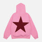 Double Star Graphics Pullover Hoodie
