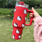 40 Oz Tumbler With Hello Kitty Design