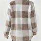 Comfy Plaid Pattern Jacket