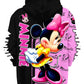 Classic Minnie Mouse Design Hoodie