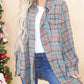 Cozy Layering Flannel Shirt Jacket