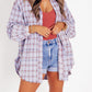 Cozy Layering Flannel Shirt Jacket