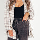 Cozy Layering Flannel Shirt Jacket