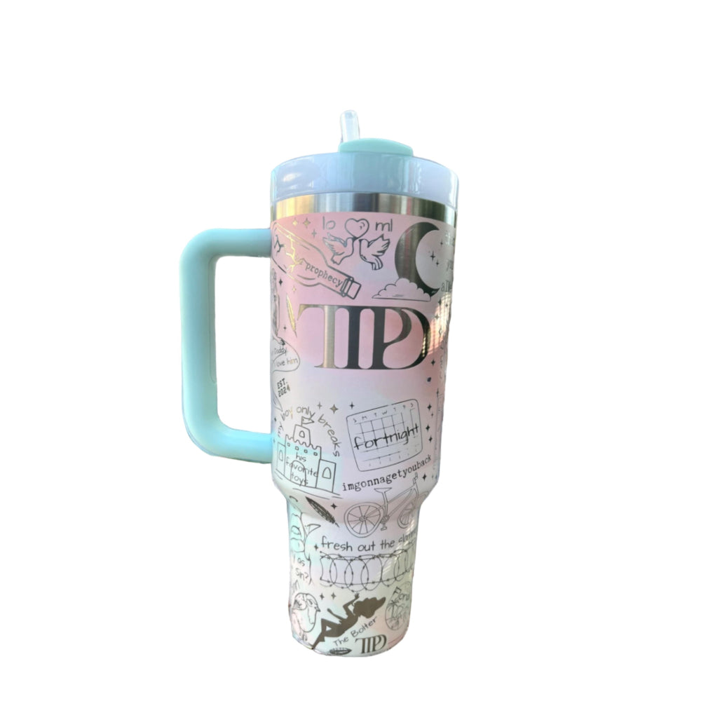 Swiftie Themed Literature Tumbler