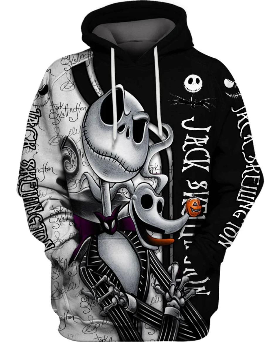 Cartoon Character Printed Oversized Hoodie