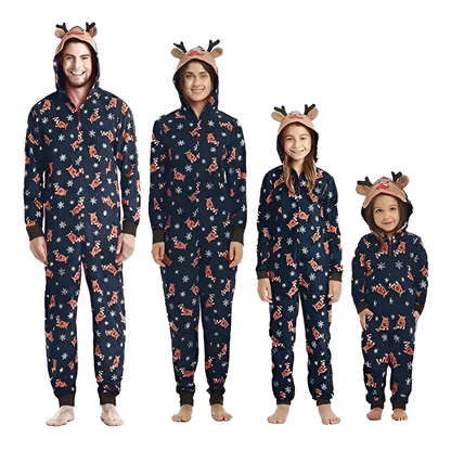 Ultimate Reindeer Printed Pajama Set