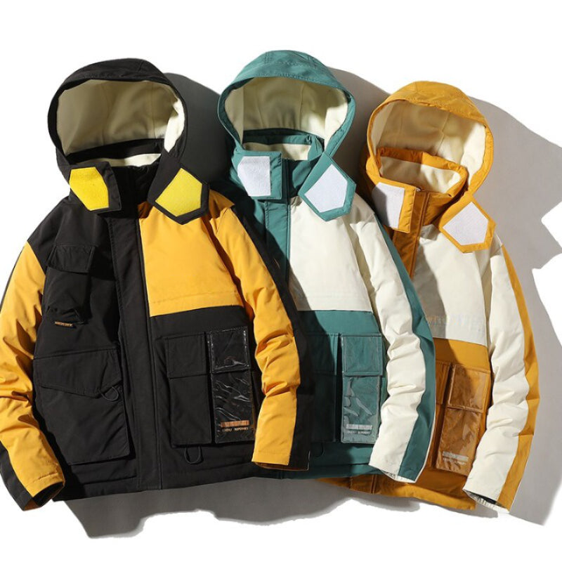 Men's Thick Hooded Down Jacket