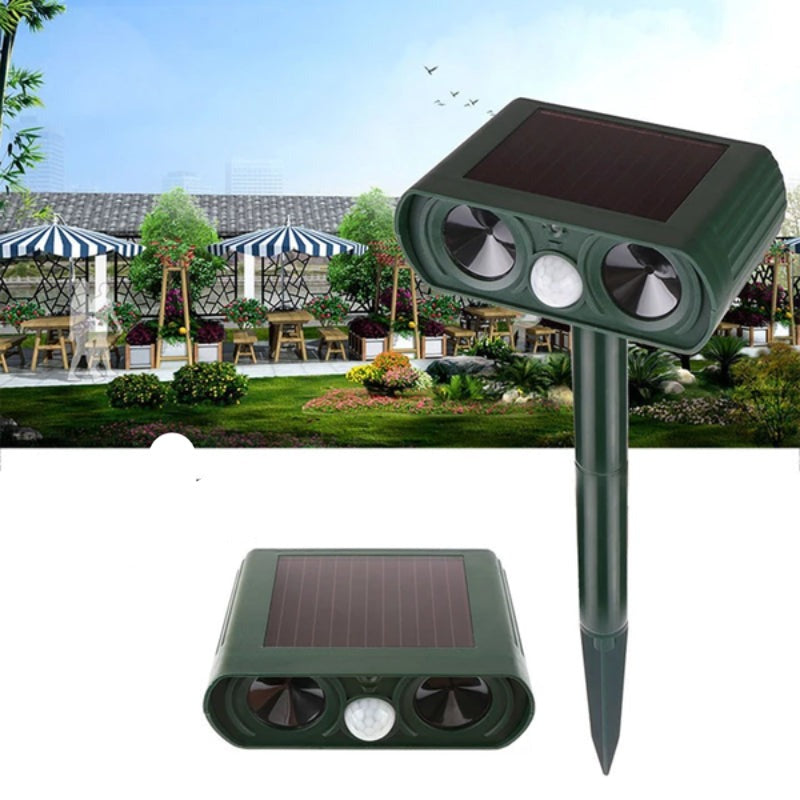 Solar Ultrasonic Outdoor Pest Repeller