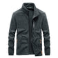 Casual Slim Fleece Tactical Softshell Jacket Men