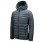 Thick Hooded Cotton Warm Waterproof Slim Parka Jackets