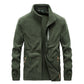 Casual Slim Fleece Tactical Softshell Jacket Men