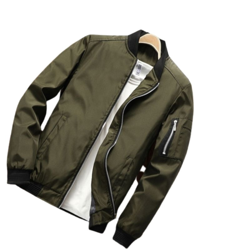 Fashion Bomber Windbreaker Men Jacket Coat