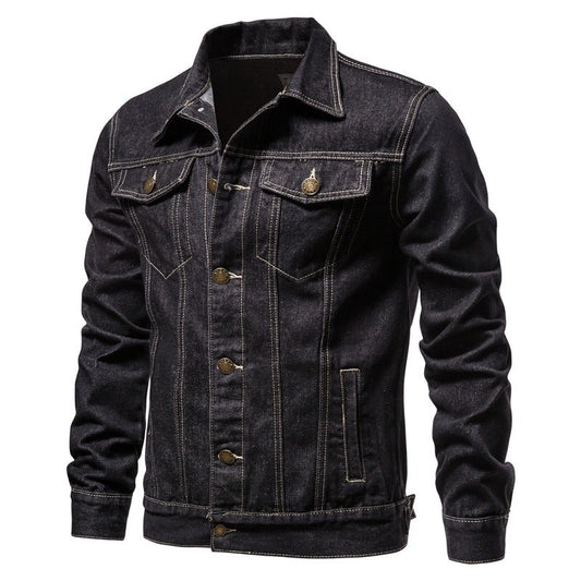 Casual Warm Men Denim Jacket