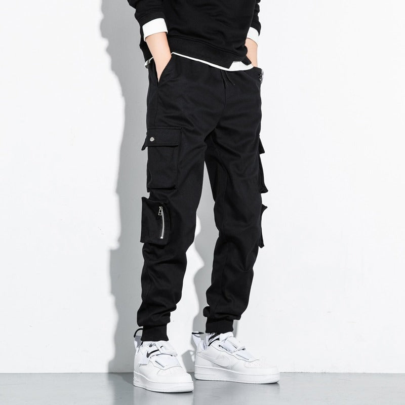 Hip-Hop Style Multi Pocket Cargo Pants