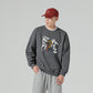 Casual Solid Round Neck Men's Hoodie