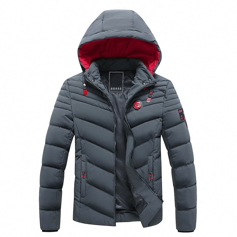 Winter Classic Hooded Windproof Warm Parka Coat