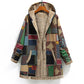 Warm Thick Fleece Hooded Long Jacket