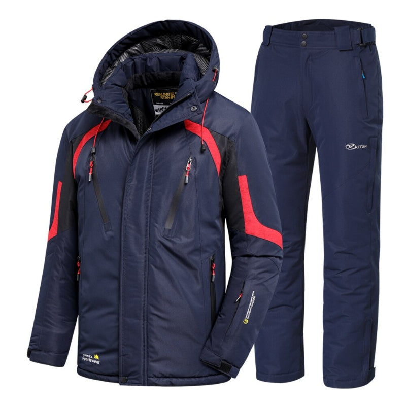 Men's Outdoor Zipper Jacket Set