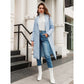 Women's Straight Long Tailored Winter Coat With Deep Pockets