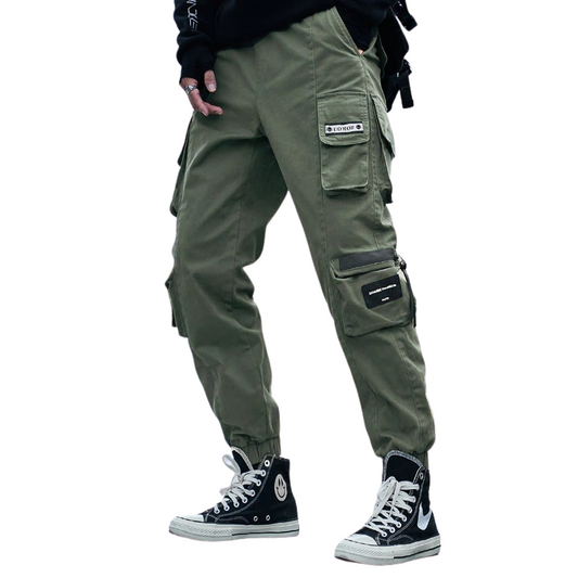 Men's Casual Multi-Pocket Streetwear Jogger Pants