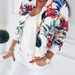 Women's Floral Printed Casual Jacket