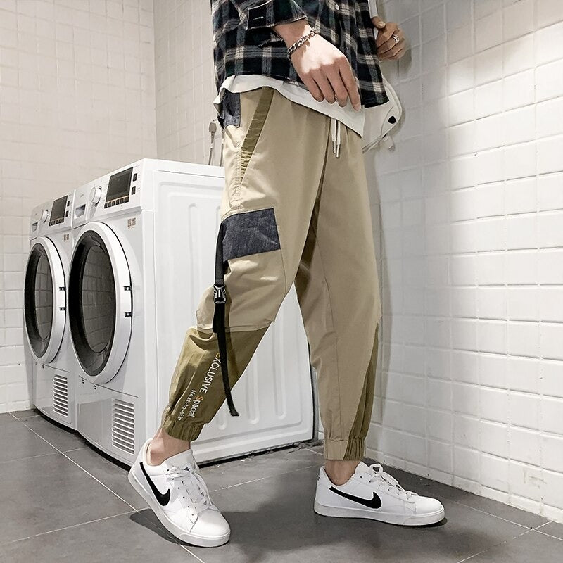 Men's Pocketed Drawstring Pants