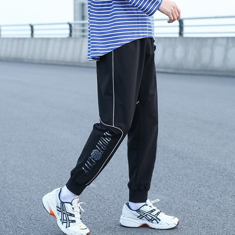 Casual Reflective Sweatpants For Men