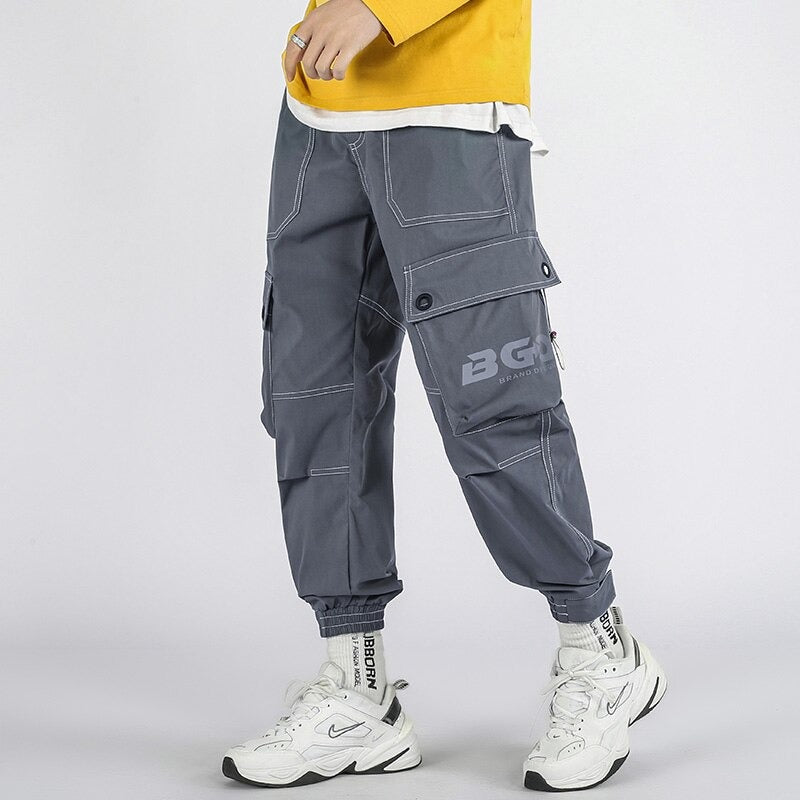 Casual Multi-Pocket Cargo Pants For Men