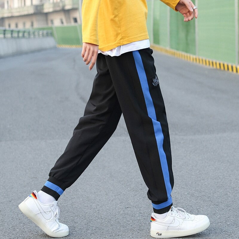 New Stripe Hip Hop Joggers Men Pants