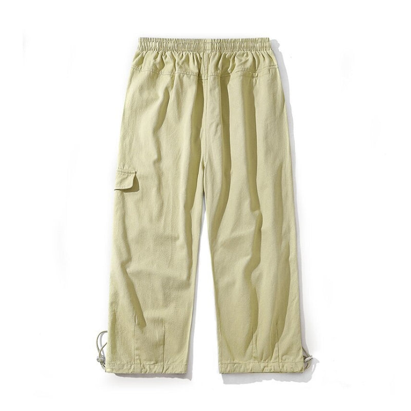 Men's Casual Streetwear Multi-Pocket Loose Trousers