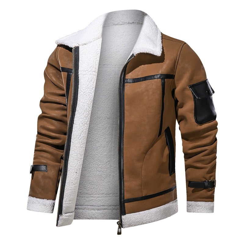 Casual Men's Leather Jacket