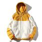 Men's Casual Windproof Fleece Hooded Jacket