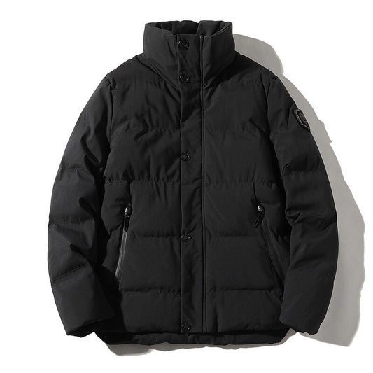 Men's Warm Stand Casual Winter Streetwear Jacket
