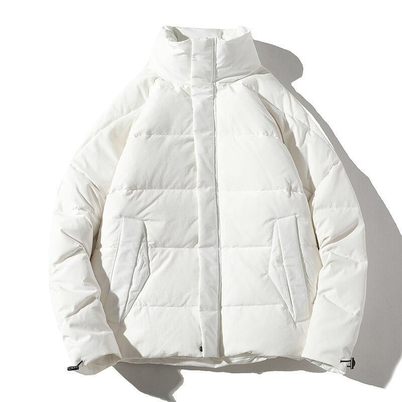 Men's Warm Winter Streetwear Parka Windproof Jacket