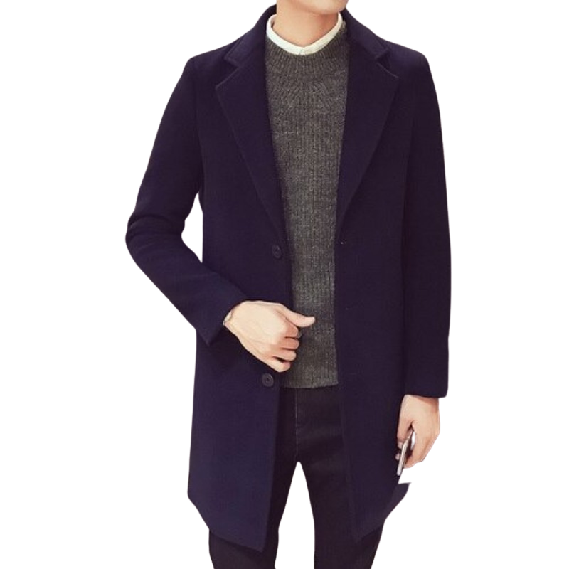 Casual Business Trench Men Coat