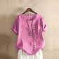 Solid Color Short Sleeve Top For Women