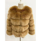 Women's Thick Warm Faux Fur Mink Coat